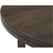Joel 42 X 42 inch Dark Brown Coffee Table